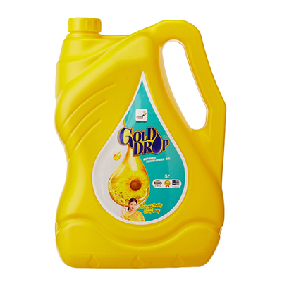 "Gold Drop Sunflower Oil can 5Litres - Click here to View more details about this Product